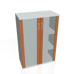 Policov skria Strong, 80x115,2x40 cm, erea/siv