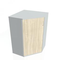 Policov skria Strong L, 80x115,2x40 cm, agt/siv