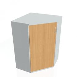 Policov skria Strong L, 80x115,2x40 cm, buk/siv