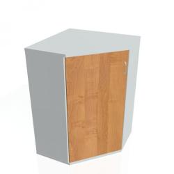 Policov skria Strong L, 80x115,2x40 cm, jela/siv