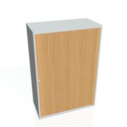 Policov skria Strong P, 80x115,2x40 cm, buk/siv