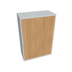 Policov skrinka Strong P, 80x115,2x40 cm, dub/siv