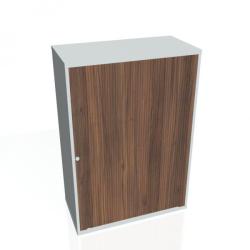 Policov skria Strong P, 80x115,2x40 cm, orech/siv