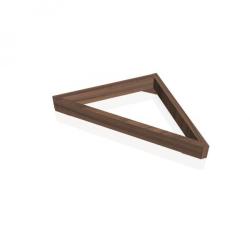 Sokel ku skriniam Strong, 37x5x37 cm, orech