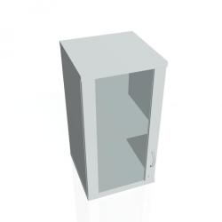 Policov skria Strong, zmok, L, 40x76,8x40 cm, siv/siv