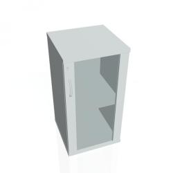 Policov skria Strong, zmok, P, 40x76,8x40 cm, siv/siv
