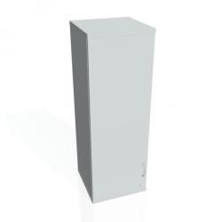 Policov skria Strong, zmok, L, 40x115,2x40 cm, siv/siv