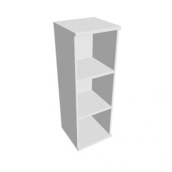 Policov skria Strong, 40x115,2x40 cm, biela
