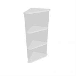 Policov skria Strong, 40x115,2x40 cm, biela