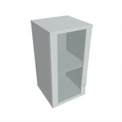 Policov skria Strong, L, horn, 40x76,8x40 cm, siv/siv