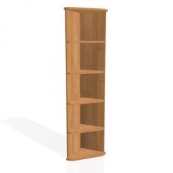 Policov skria Strong, 40x192x40 cm, jela