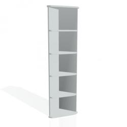 Policov skria Strong, 40x192x40 cm, siv