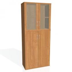 Policov skria Strong, 80x192x40 cm, jela/jela
