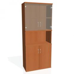 Policov skria Strong, 80x192x40 cm, erea/erea