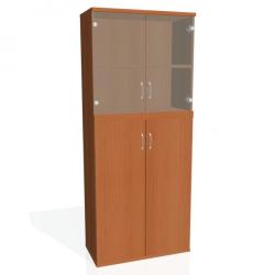 Policov skria Strong, 80x192x40 cm, erea/erea
