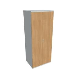 atnkov policov skria Strong, 80x192x60 cm, dub/siv