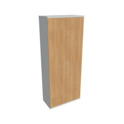 Policov skria Strong, 80x192x40 cm, dub/siv