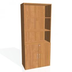 Policov skria Drive, zmok, 80x185x42 cm, jela/jela