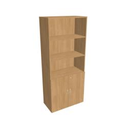 Policov skria Drive, zmok, 80x185x42 cm, dub/dub