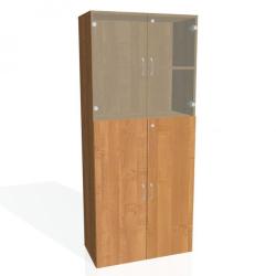 Policov skria Drive, zmok, 80x185x42 cm, jela/jela
