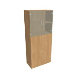 Policov skria Drive, zmok, 80x185x42 cm, dub/dub