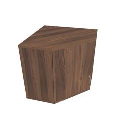 Rohov skria Strong, L, horn, 80x76,8x40 cm, orech/orech