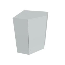 Rohov skria Strong, P, horn, 80x115,2x40 cm, siv/siv