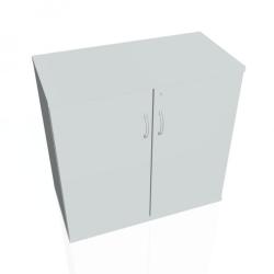 Policov skria Strong, zmok, 80x76,8x40 cm, siv/siv