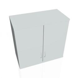 Policov skria Strong, zmok, 80x76,8x40 cm, siv/siv