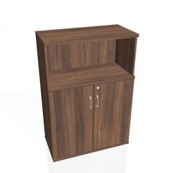 Policov skria Strong, zmok, 80x115,2x40 cm, orech/orech
