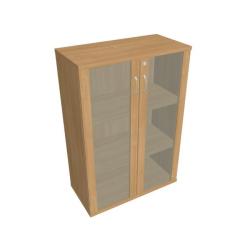 Policov skria Strong, zmok, 80x115,2x40 cm, dub/dub