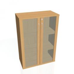 Policov skria Strong, zmok, 80x115,2x40 cm, buk/buk