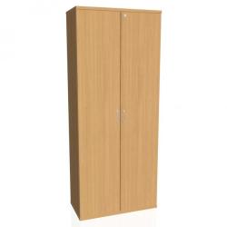 Policov skria Strong, zmok, 80x192x40 cm, buk/buk