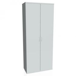 Policov skria Strong, zmok, 80x192x40 cm, siv/siv