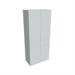 atnkov skria Drive, zmok, 80x185x42 cm, siv/siv