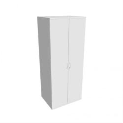 atnkov skria Strong, zmok, 80x192x60 cm, biela/biela