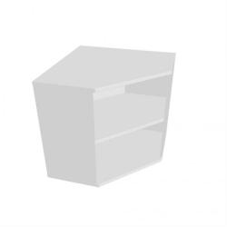 Policov skria Strong, 80x76,8x40 cm, biela