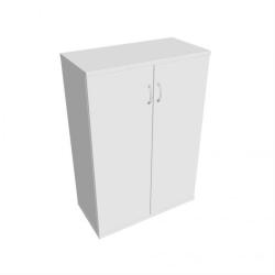 Policov skria Strong, 80x115,2x40 cm, biela/biela