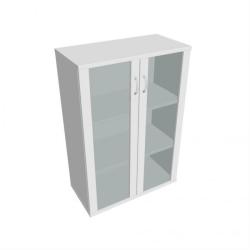 Policov skria Strong, 80x115,2x40 cm, buk/siv