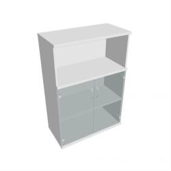 Policov skria Strong, 80x115,2x40 cm, biela