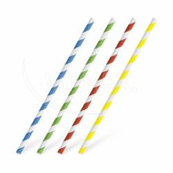 Slamka papierov pirla farebn mix O6mm x 20cm [25 ks]