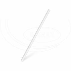 Slamky papierov JUMBO biele 23 cm, O 8 mm [100 ks]  VYRADENE