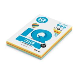 Farebn papier IQ color 5x50 mix intenzvne farby, A4 80g