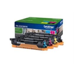 Toner Brother TN-243 sada pre HL-L3210CW/L3270CDW/DCP-L3510CDW/L3550CDW  K/C/M/Y (1.000 st