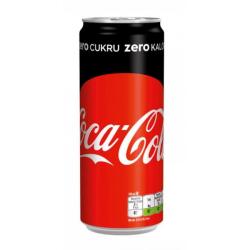 Coca Cola Zero`Z` plechovka 24x0,33l