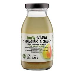 ZDRAVO ava 100% hrukovo-jablkov 10x0,2l NEVRATN SKLO