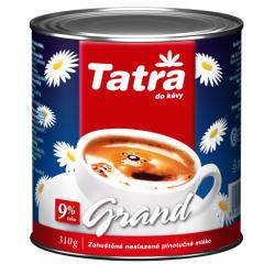 Zahusten mlieko Tatra Grand nesladen 9% 310g