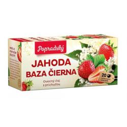 aj BOP ovocn jahoda, baza ierna 40g