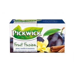 aj PICKWICK slivky s vanilkou a koricou 20x2g