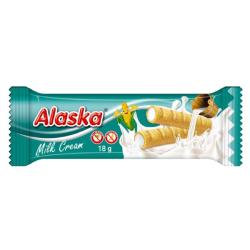 Trubiky Alaska plnen mlienm krmom 18 g